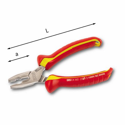 PINZA STANDARD mm160 1KV 085EX