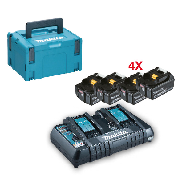 KIT ENERGY MAKITA 18V+4 BL1850