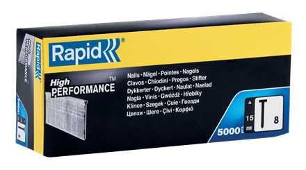 CHIODI RAPID 8 mm.15 PZ.5000