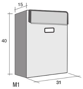 CASSETTA MAGNUM M1 ALUBOX
