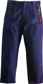 PANTALONE COTONE 100% BLU
