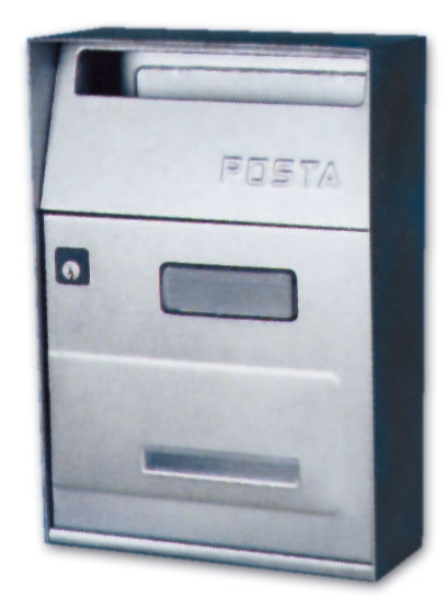 CASSETTA POSTA SERIE F1 ALUBOX